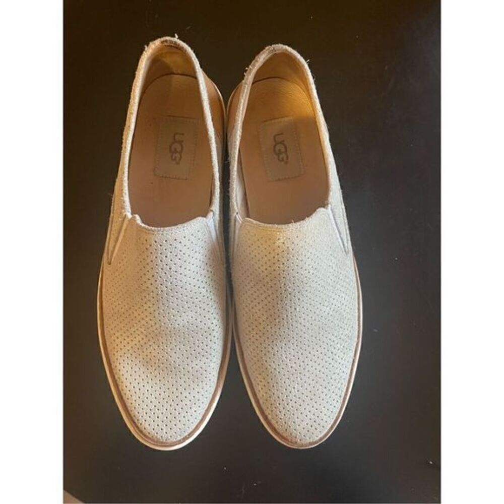 UGG Adley Perf Stardust Slip Ons (SZ 8)